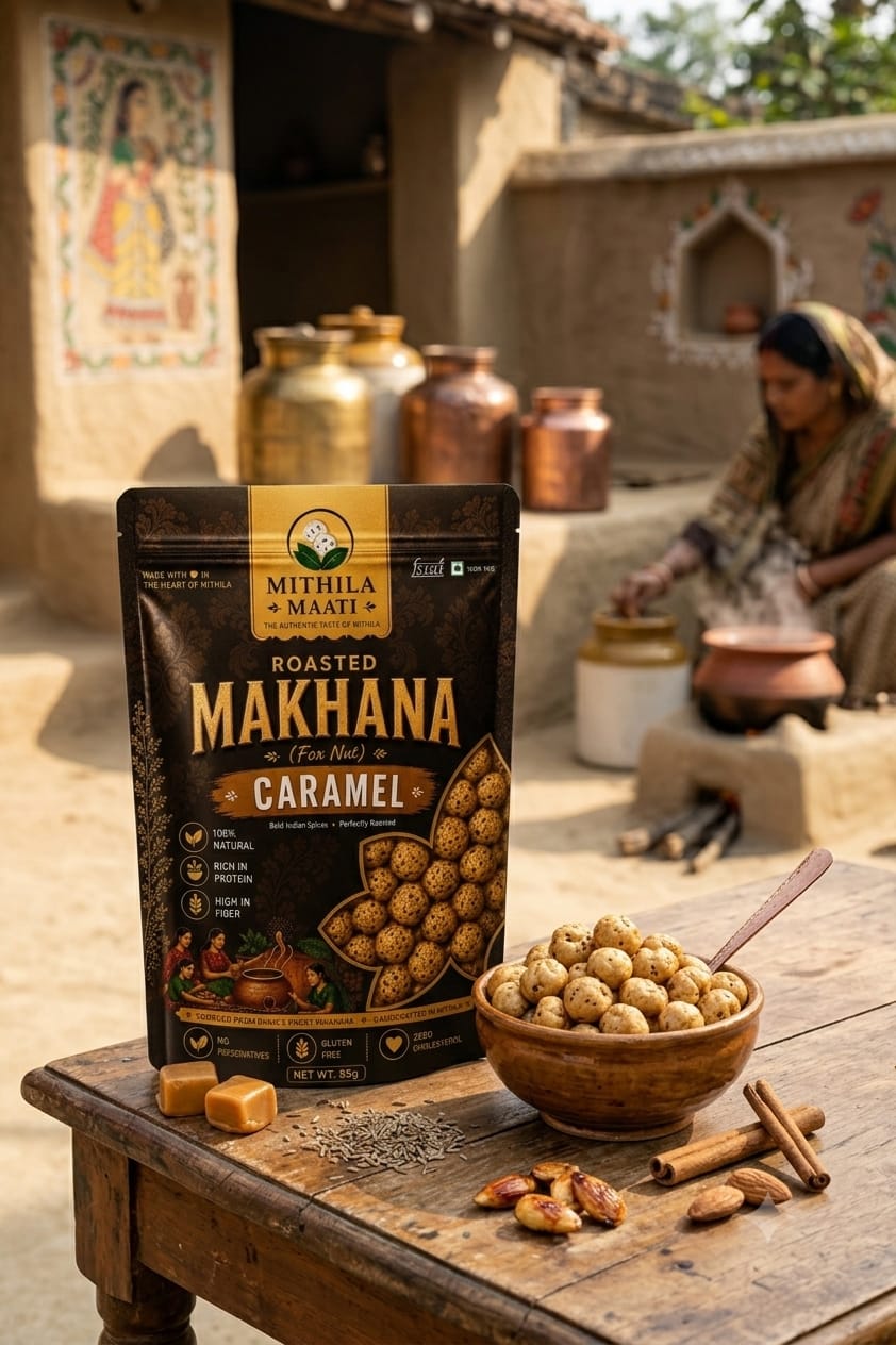 Roasted Makhana - Caramel